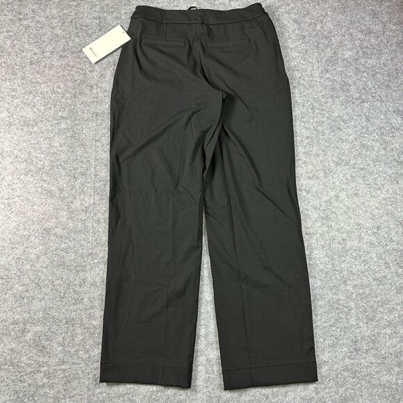 Lululemon Straight-Leg Mid-Rise Pant Luxtreme Black Size Medium - Picture 7 of 10